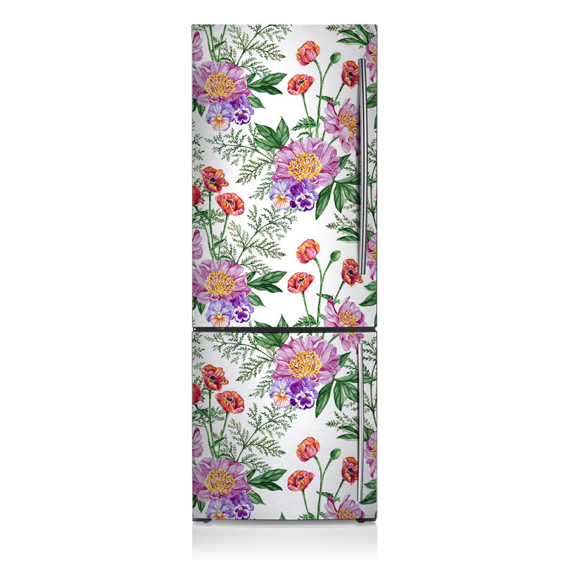 Plants & Flowers Door Decal, 190cm H x 70cm W