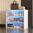 Shoe Storage Box, Wooden Stackable Shoe Box With Glass Door, Shoe Organizer Storage Box With RGB Led Light, Shoe Storage Bin For Display Sneakers-1542627725