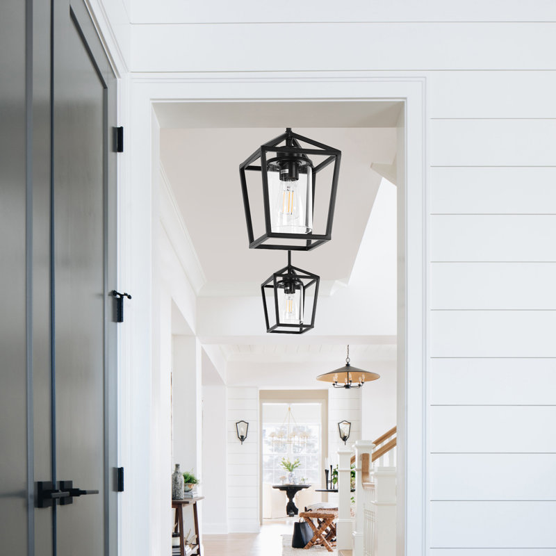 Luminaire suspendu pour îlot de cuisine 1 lumière Bulk