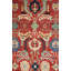 Tapis rouge nouvel âge unique en son genre 8 pi 11 po x 12 pi 7 po Mazar