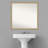 Paris Champagne Bathroom Vanity Non-Beveled Wall Mirror-1143484197