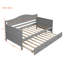Lit de jour simple en bois avec lit gigogne et canapé-lit-1624372836