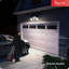 110-Degree 240 W Twin Head White Hardwired Motion Sensor Security Flood Light
