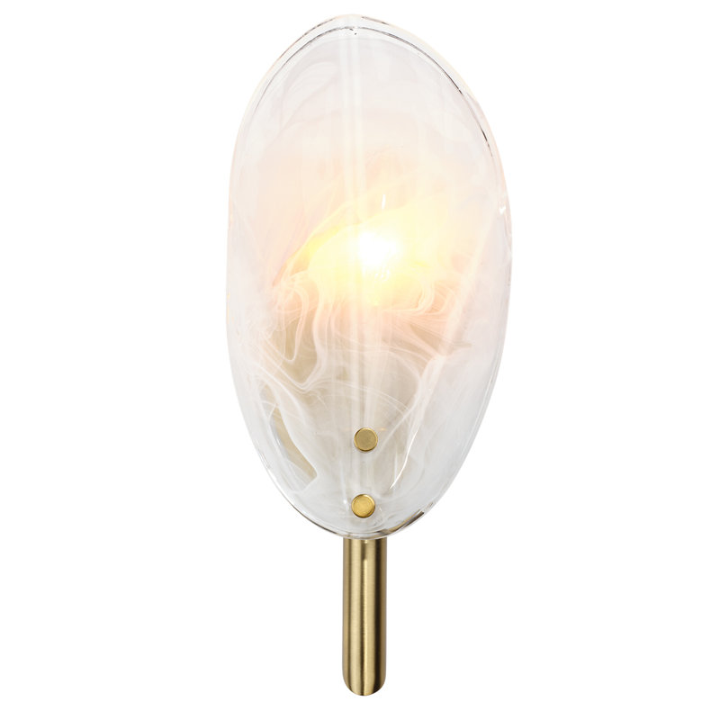 Magnolia Wall Sconce, White