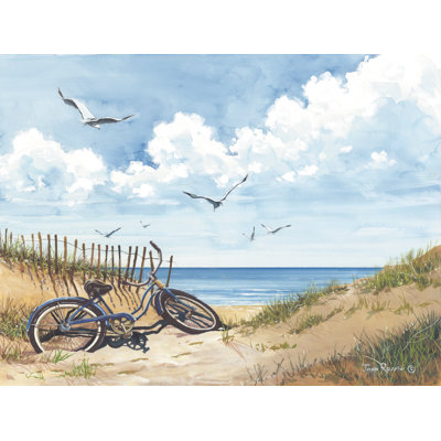 «Sersic Beach Access On Canvas» par John Rossini, reproduction