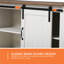 Crédence de rangement l 57,9 po Wenoa
