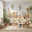 Animaux, paysage, dessin animé, décoration murale-1656683990-1656683994