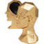 Face Bookend (Set of 2)