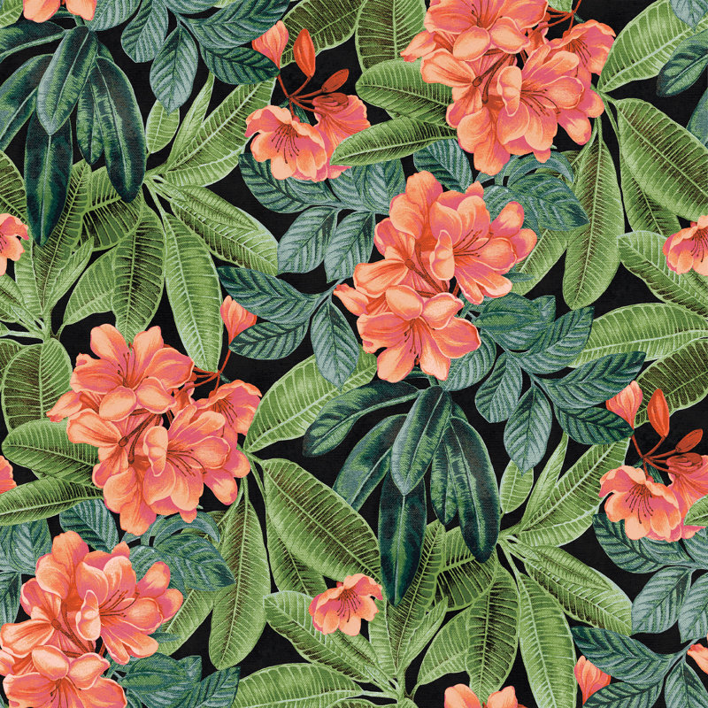 Tommy Bahama Darwin Flora, Green/Orange