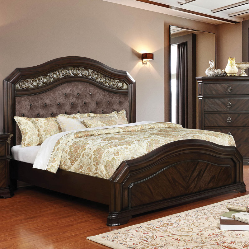 Florijan Upholstered Standard Bed, Queen