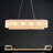 Alabaster Rectangular Chandelier L40 Inch(Dimmable Bulbs Include)