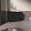 Commode 4 tiroirs noire