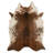 Isal Performance Hand Hooked Faux Cowhide Animal Print Indoor Rug-1928909359