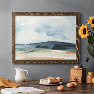 Pastel Vista II, reproduction d'art sur toile