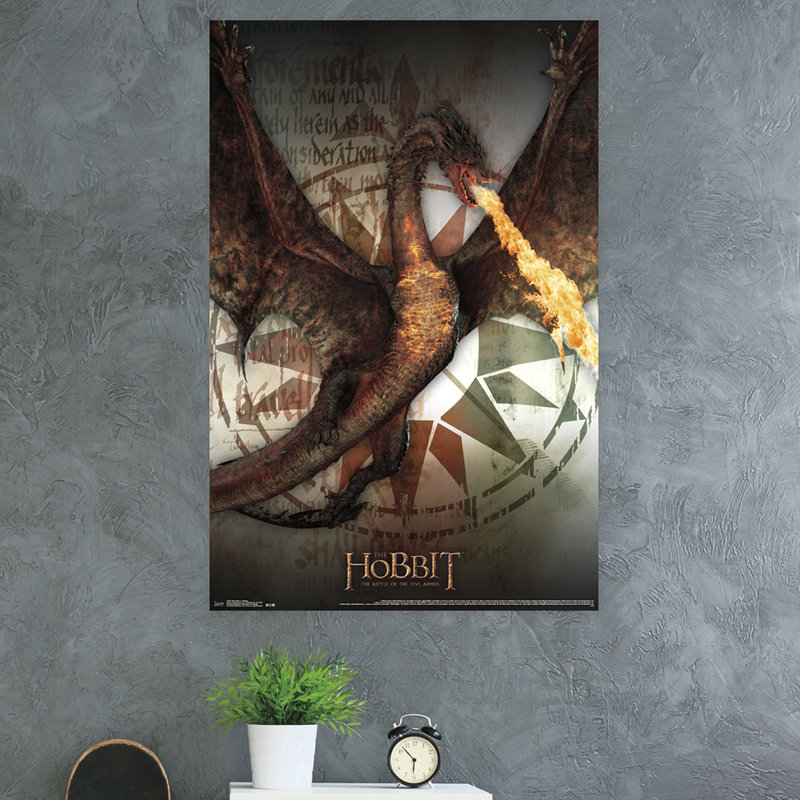 Impression sur papier 3 smaug cabane