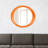 Contemporary Oval Framed Wall Mirror-20348202