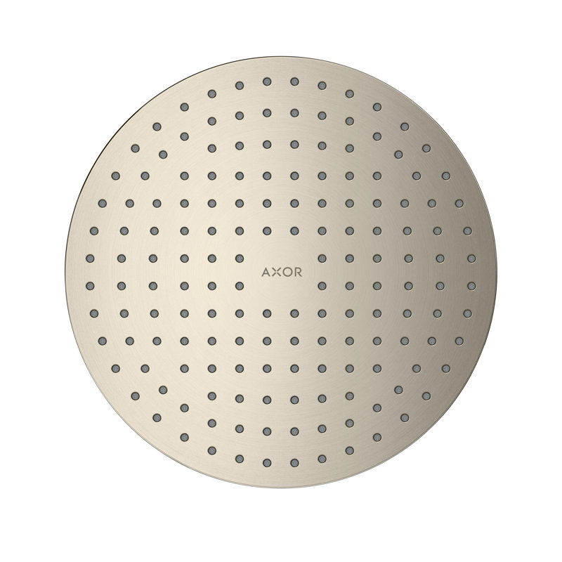 ShowerSolutions Showerhead 250 2-Jet, Brushed Nickel, 2.5 GPM