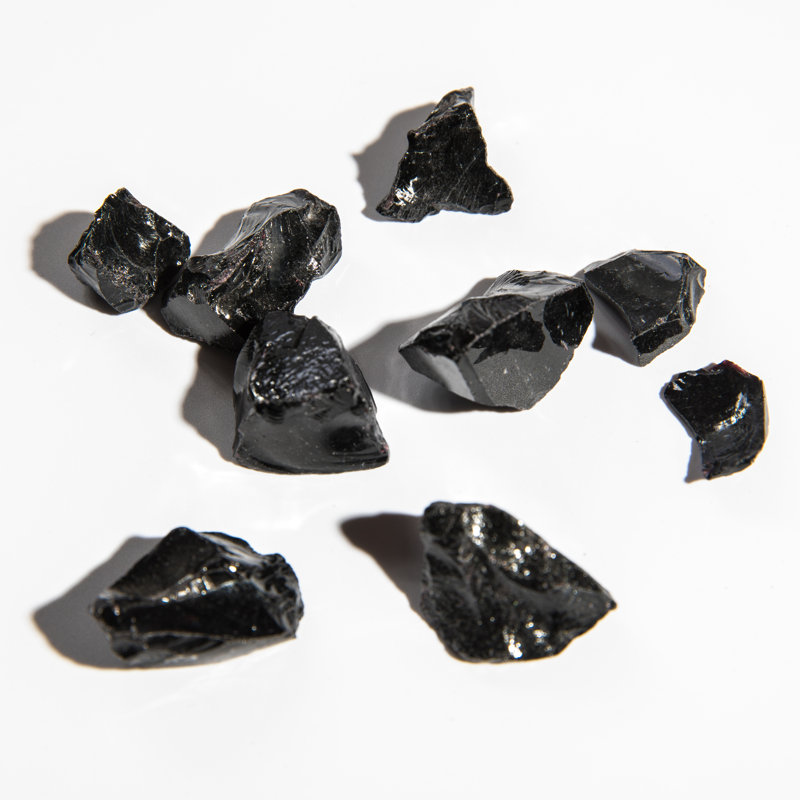 4kg Black Fire Glass