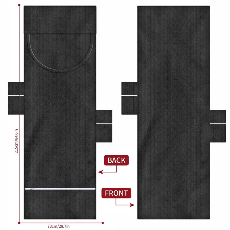 100% Cotton Beach Towel, Black