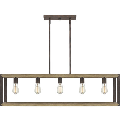 Luminaire suspendu lanterne 5 lumières
