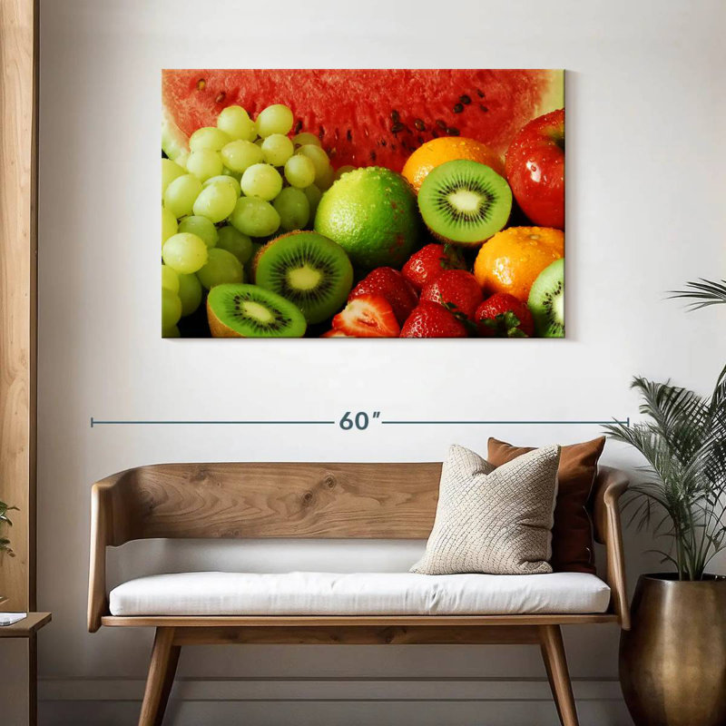 Yarlin Assortment Of Fruits, 30" H x 45" W