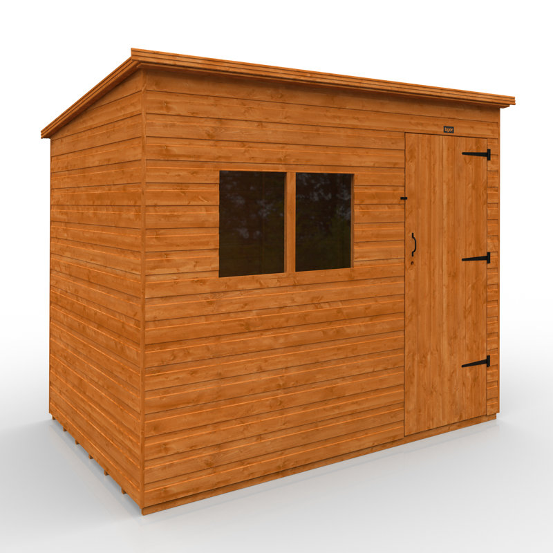Tiger 9 Ft. W x 6 Ft. D Shiplap Pent Wooden Shed
