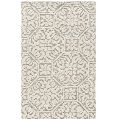 Martha Stewart 3861, laine 85% touffetée à la main; Tapis damassé 15% coton