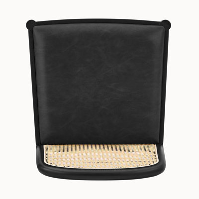 Brishaun Faux Leather Counter Stool