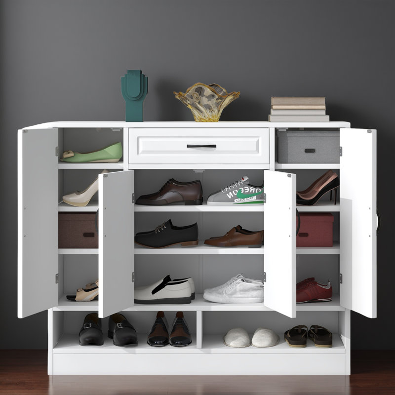 Enea 47.31'' Console Table, White