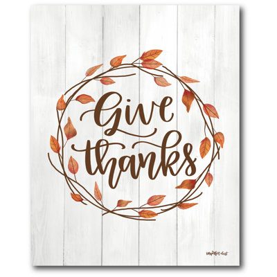 " Give Thanks " Painting Print