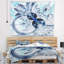 Tapisserie fleur abstraite-28498366