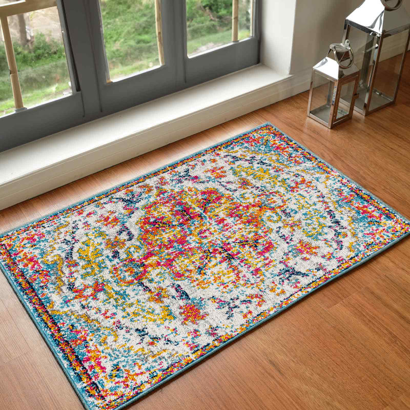 Catron Oriental Area Rug, Rectangle 60 x 91 cm
