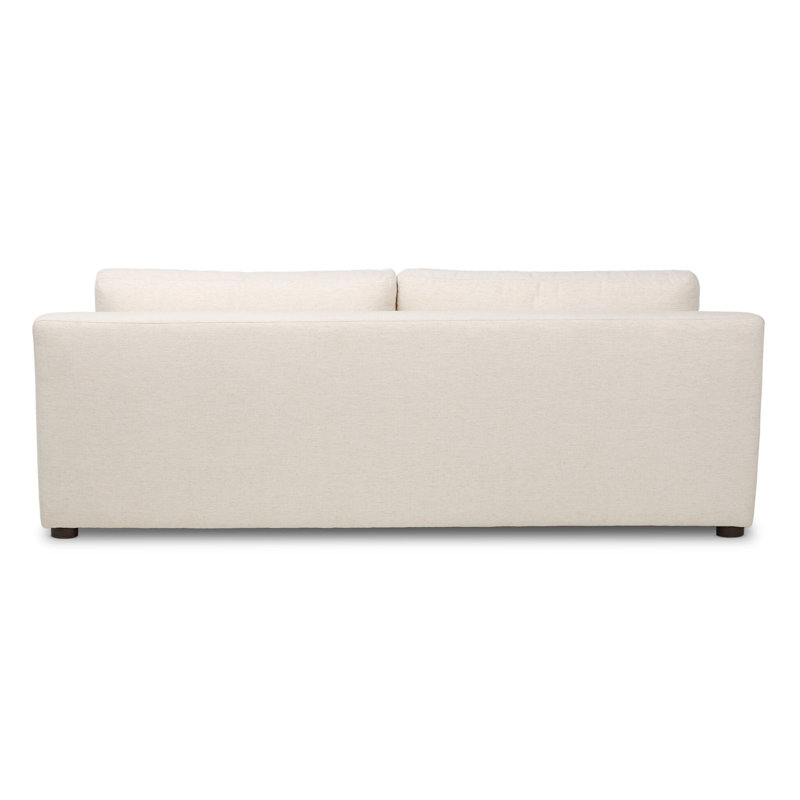  Liv Upholstered Sofa, 33" H x 89" W x 41" D, Crypton Nomad Snow