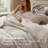 Bedsure 100% Washed Cotton Duvet Cover Oversized King Set –Minimalist Cotton Beding Set For All Season(Set of 3)-125402777-125402769