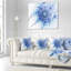 Coussin lombaire abstrait