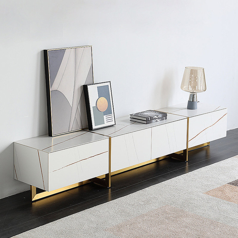 Meuble télé italien minimaliste, 70.87"