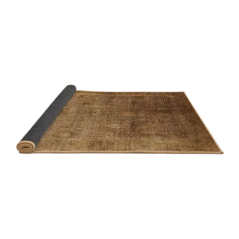 Tapis brun Fix Fix, Rond 7 pi