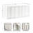 Wooden Wall Cabinet with Push-Close Doors