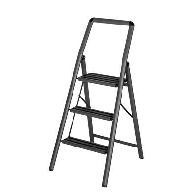 Klappbarer Tritthocker aus Kunststoff