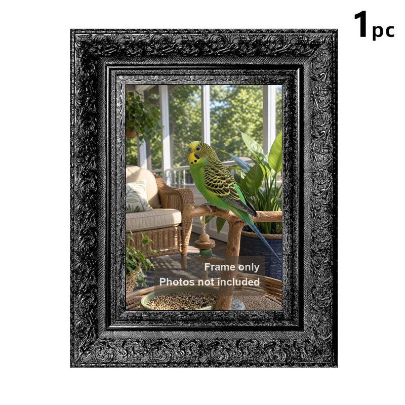 Cadre photo paysage 5 pièces x 7 po 1PC noir pour cadeaux de Noël, Black, 1, 5" W x 7" H