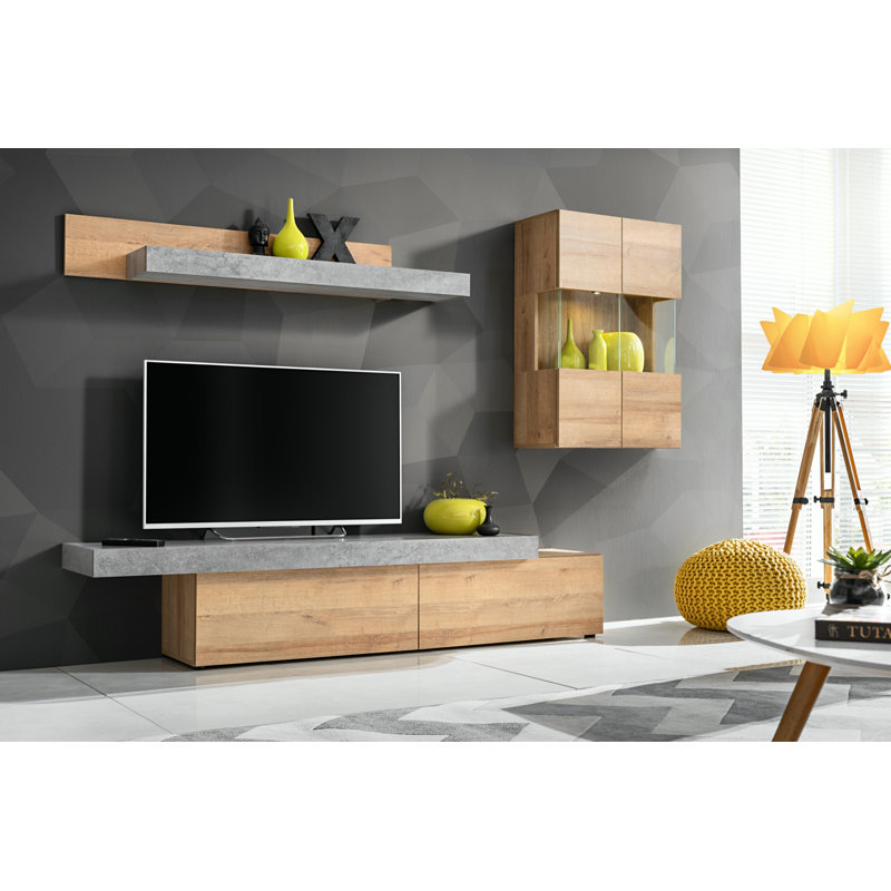 Carll Unfinished Floating Entertainment Centre for TVs up to 60"