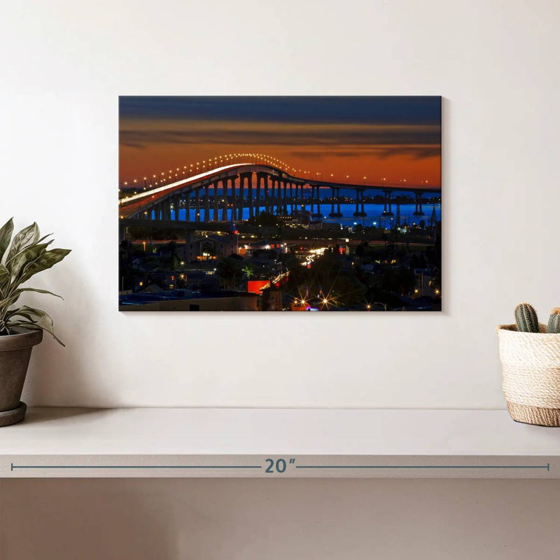 Pont Coronado Bay, H 8 po x l 12 po