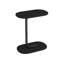 Darrett 30cm W Metal Bedside Table-986708218