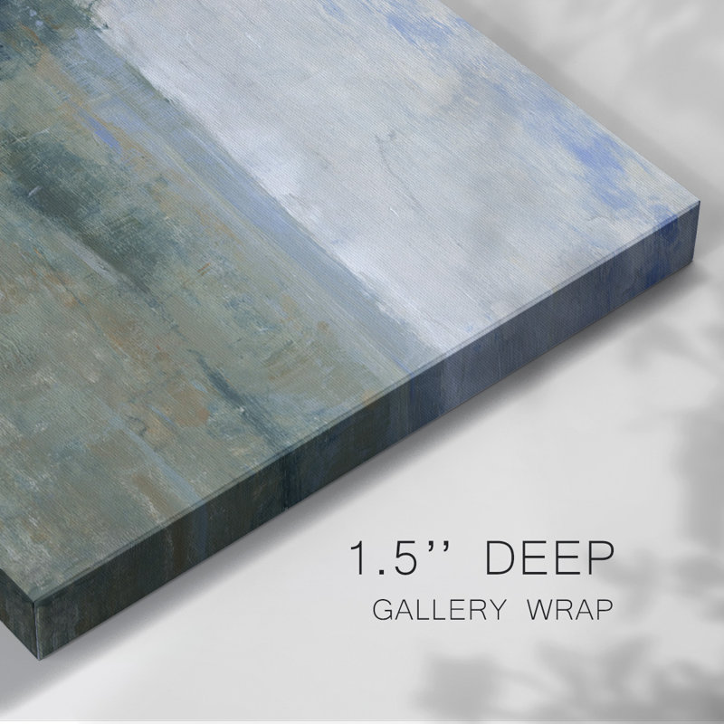 Impression sur toile Riverbank Impression II, H 8 po x l 12 po