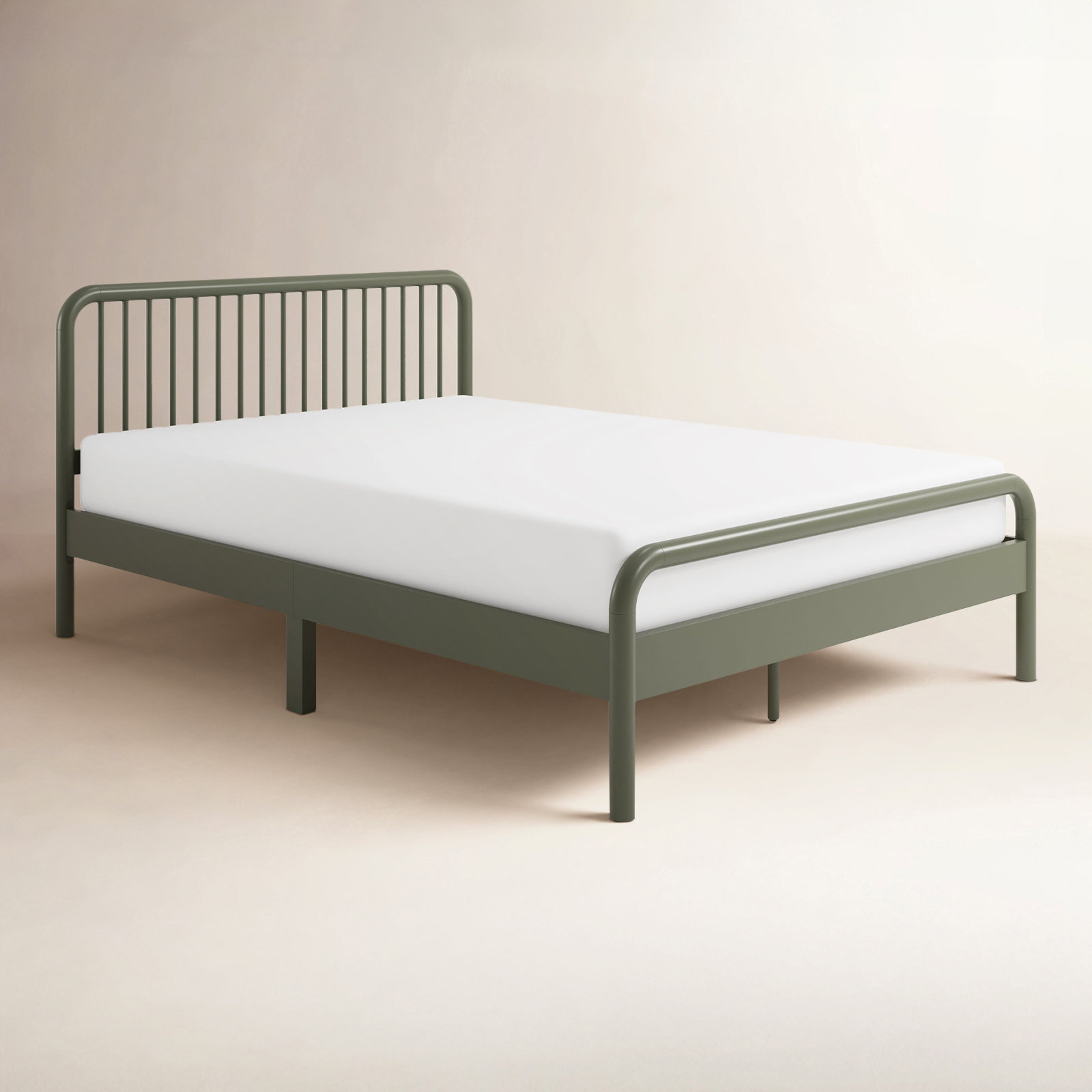 Porto Full Bed, Olive