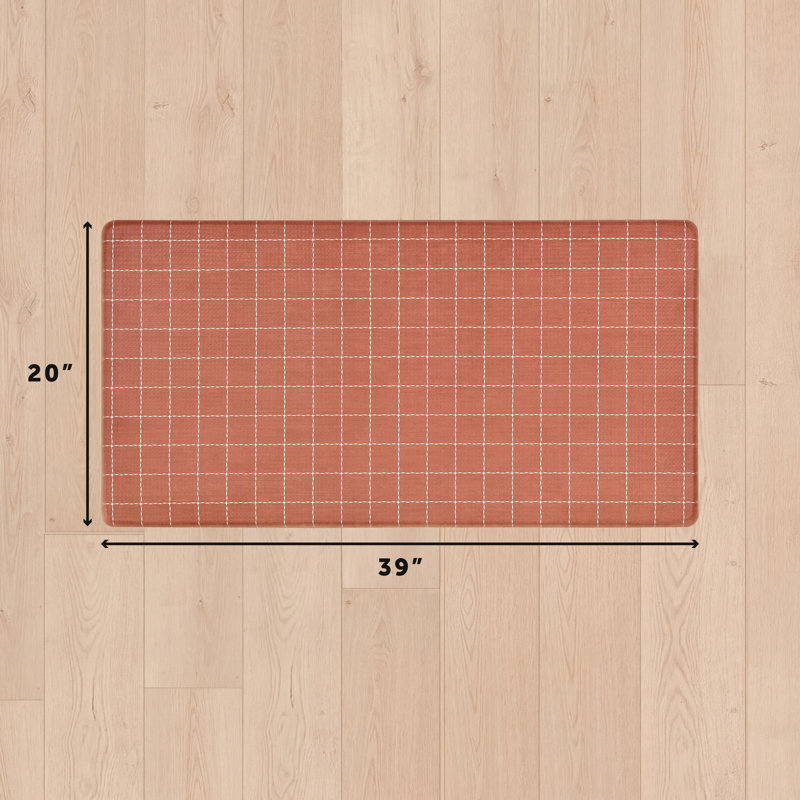 Tapis Eddie Bauer, 20 po x 39 po, Rouille