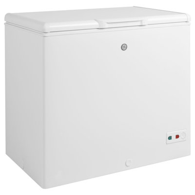 GE Appliances 8.8 Cubic Feet cu. ft. Garage Ready Chest Freezer with Adjustable Temperature Controls -  FCM9SRWW