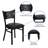 Odyssey Coffee Back Metal Restaurant Chair-158960810