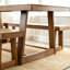 Linzy Pine Solid Wood Dining Table-1823008767-1823008757