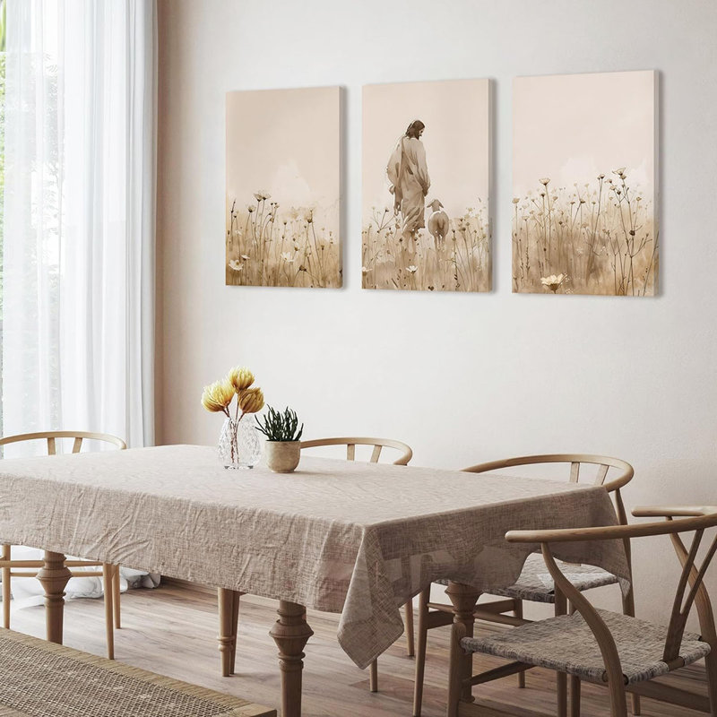 3 Piece Wrapped Canvas Wall Art
